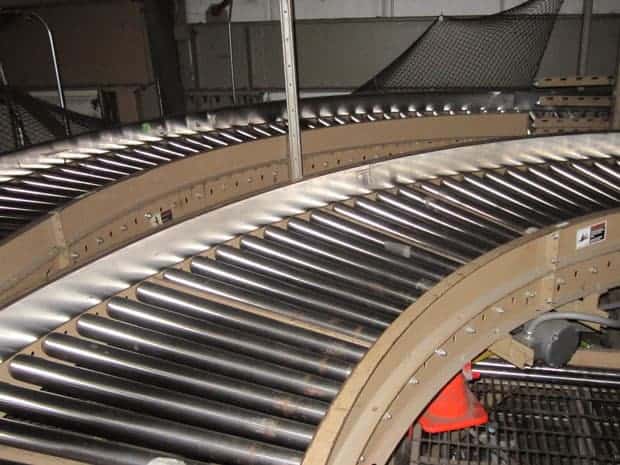 Large Mathews Conveyor and Sortation System