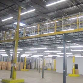 Used Mezzanine structure for sale: 135' x 77'