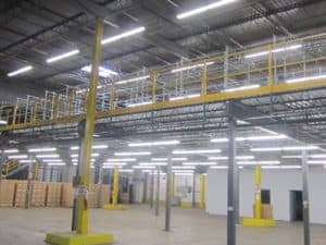 Used Mezzanine structure for sale: 135' x 77'