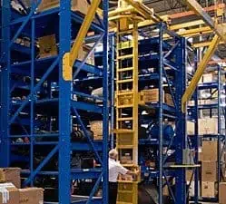 Stanley Vidmar STAK system installed in warehouse