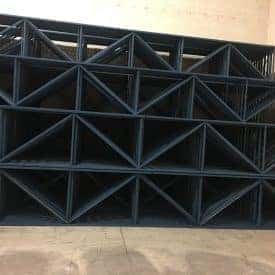 Structural rack - 40" deep frames x 24'/25' tall and 100"/150" structural beams