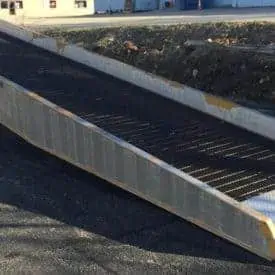 Used Copperloy yard ramp 37 ft long x 70 inches wide