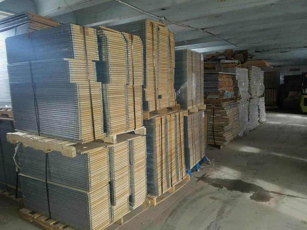 Used Lozier S Series Shelving 12 18, Lozier Shelving Used