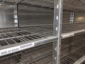 Used Shelving Industrial For, Lozier Wide Span Shelving