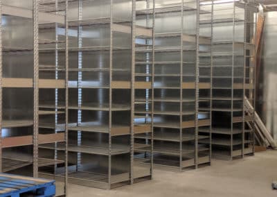 Used Lozier S Series Shelving 24 D X, Lozier Shelving Used