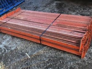 96" x C-3" Frazier structural beams in fair condition