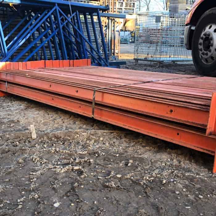 96" long x 3" Frazier structural beams - front angle