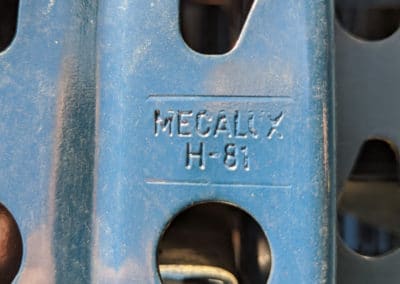 Mecalux teardrop upright H-81