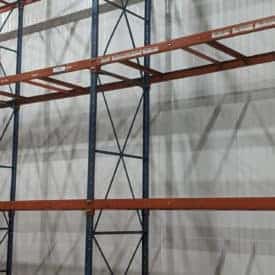 Frazier structural pallet rack system - 42" x 20 uprights frames and 96" x 4" beams