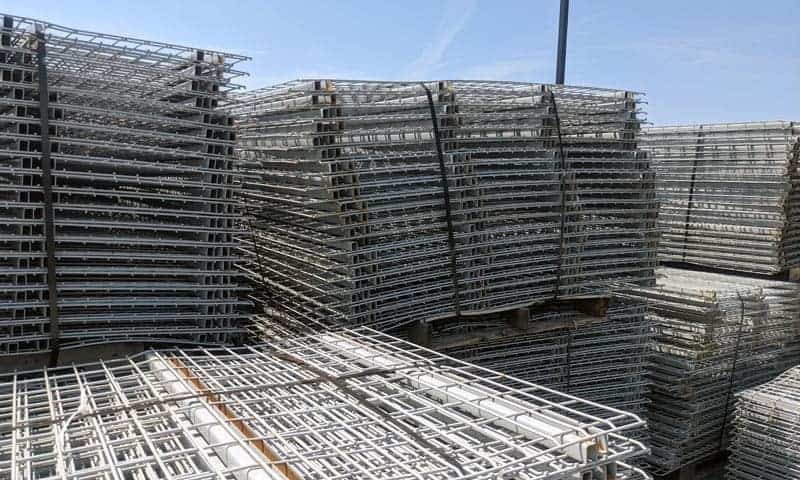 48" x 71" wire decks stacked
