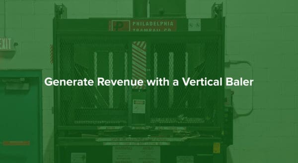 How a Vertical Baler Can Generate Revenue for Your Business