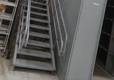 Used Shelving-Supported Mezzanines