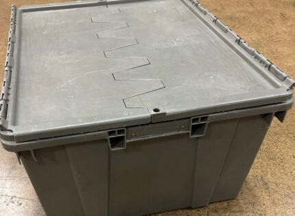 Used Akro-Mils Attached Lid Container – 39175